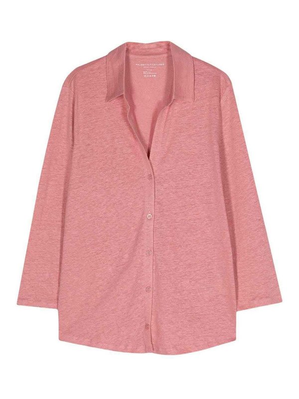 Majestic Filatures: シャツ - シャツ - ピンク