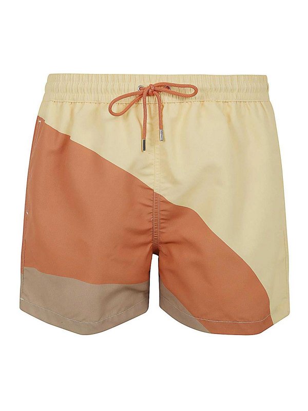 PAUL SMITH: Badeanzüge und Badehosen - Badehose - Orange