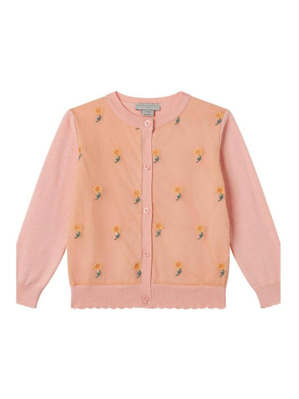 Stella McCartney Kids: Cardigans - Cardigan - Rosa