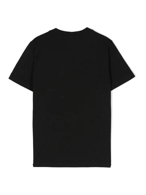 Stone Island Junior: Camisetas online - Camiseta - Negro