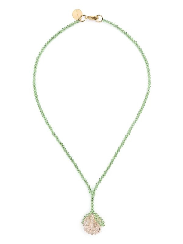 The Best Shops SIMONE ROCHA: Necklaces & Chokers - Crystal flower necklace