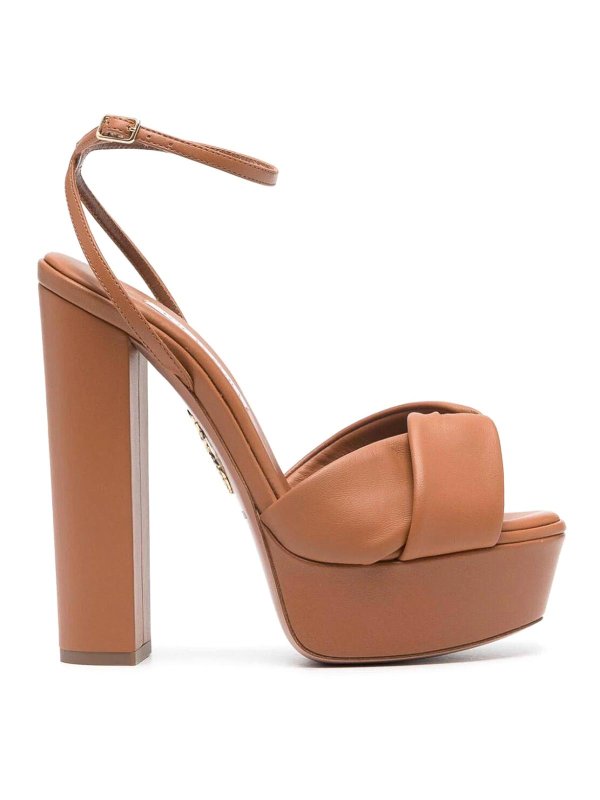 Aquazzura: sandals - Olie platform sandals