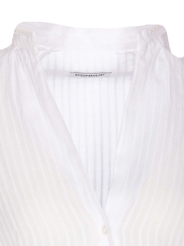 シャツ - 白 shop online: DONDUP