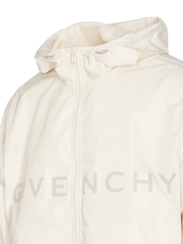 The Best Shops GIVENCHY: casual jackets - Logo Windbreaker Jacket