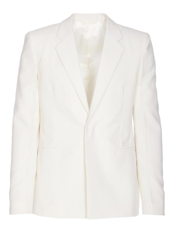 GIVENCHY: Blazer - Blazer - Weiß