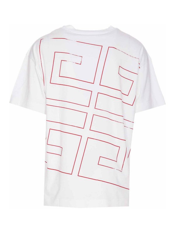 GIVENCHY: Camisetas online - Camiseta - Blanco