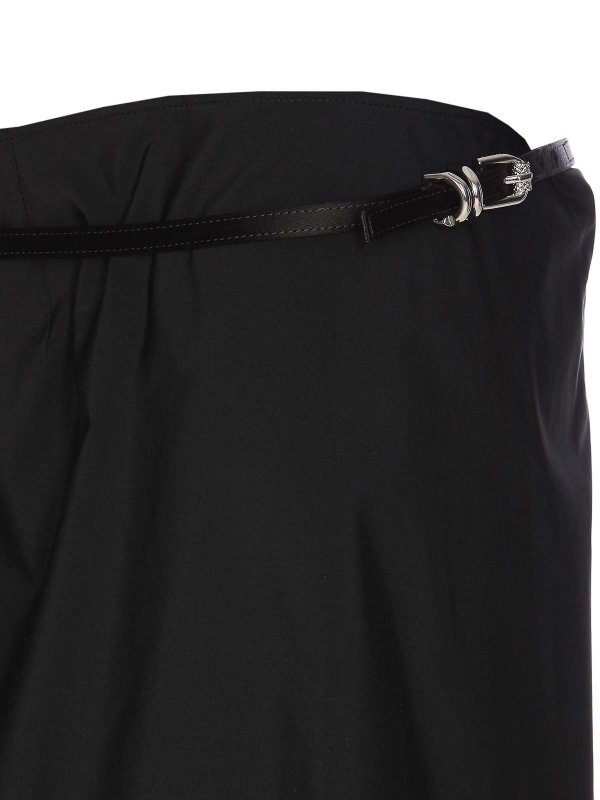 The Best Shops GIVENCHY: Knee length skirts & Midi - Wrap Voyou Belt Skirt