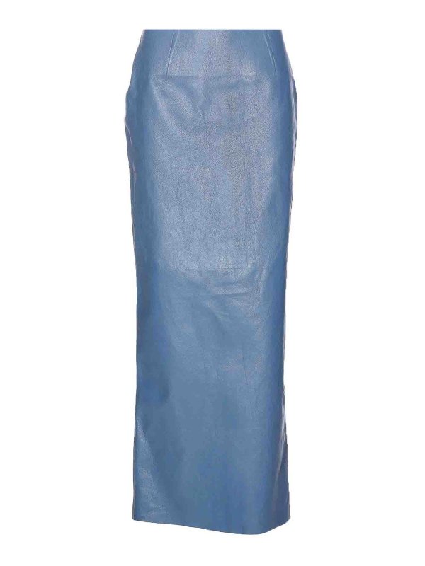 Marni: ロングシャツ - ロングスカート - ブルー