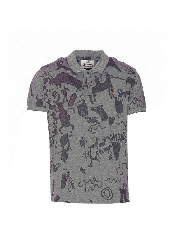 VIVIENNE WESTWOOD: Polos  - Polo - Gris
