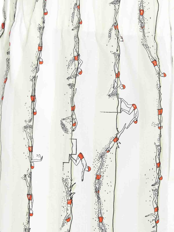 Printed Cotton Short shop online: BOTTEGA VENETA