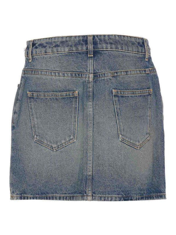 GIVENCHY: Knee length skirts & Midi online - Mini Denim Skirt