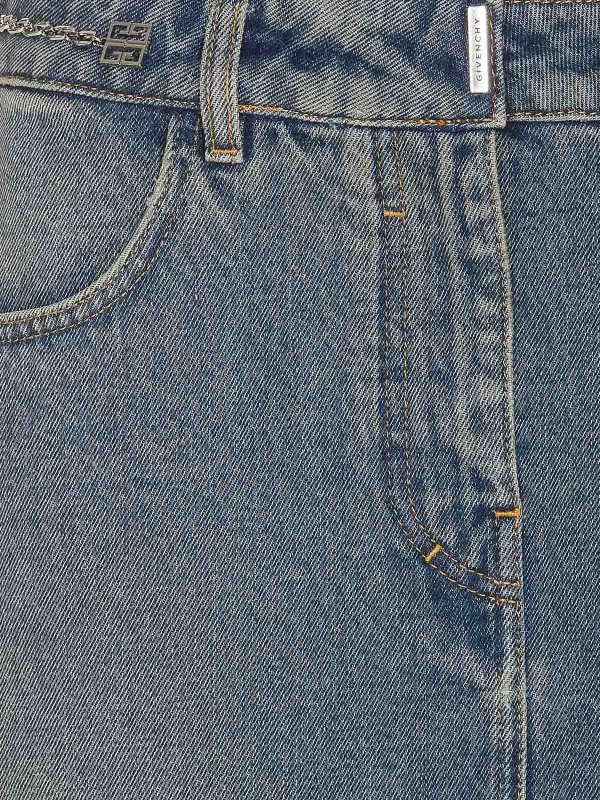 Mini Denim Skirt shop online: GIVENCHY