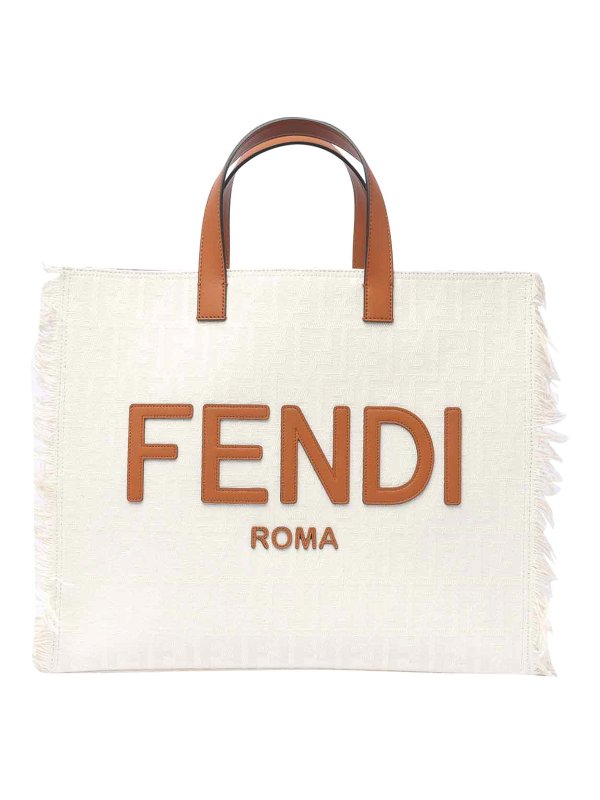 FENDI: totes bags - Ff Shopping Bag