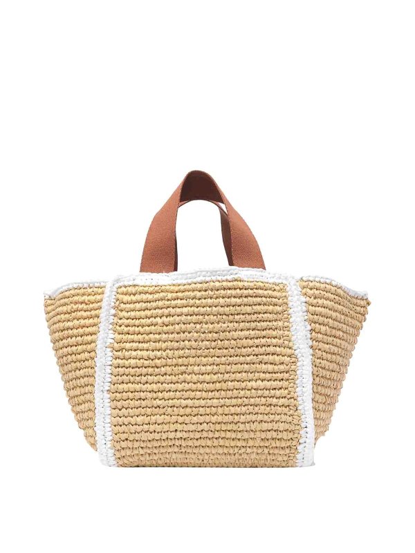 The Best Shops Marni: Handtaschen - Shopper - Beige
