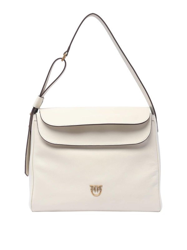 Pinko: Schultertaschen - Schultertasche - Weiß