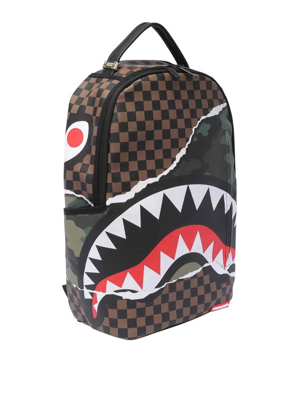 SPRAYGROUND: backpacks online - Tear It Up Camo Backpack
