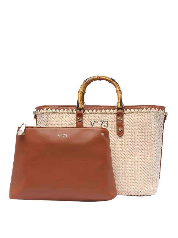 トートバッグ - ベージュ shop online: v°73