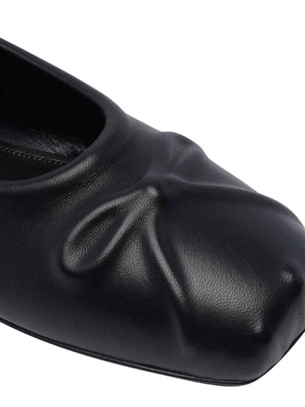 Piccoli balletti di nappa con fiocco shop online: Marni