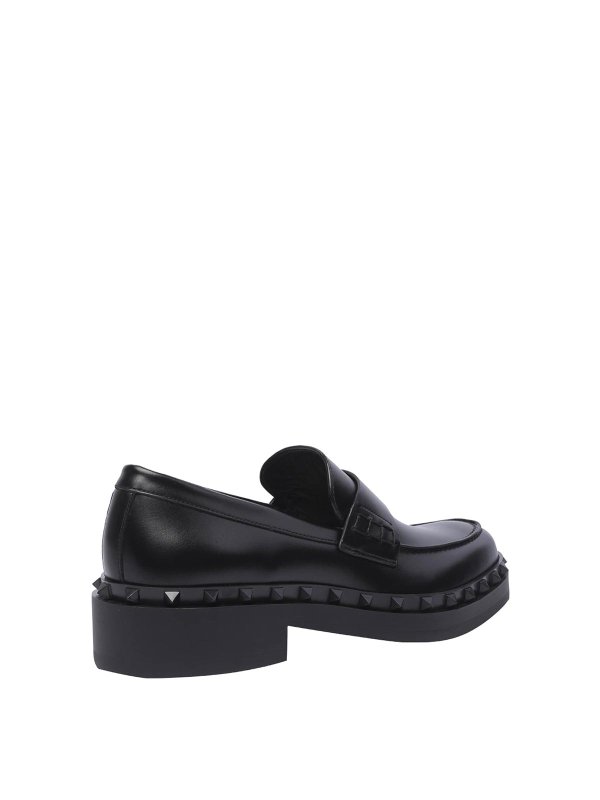 The Best Shops VALENTINO GARAVANI: ロファー＆スリッパ - ローファー - 黒