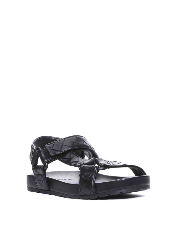 The Best Shops BOTTEGA VENETA: サンダル - サンダル - 黒