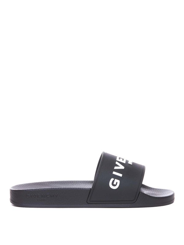 GIVENCHY: Sandalias - Sandalias - Negro
