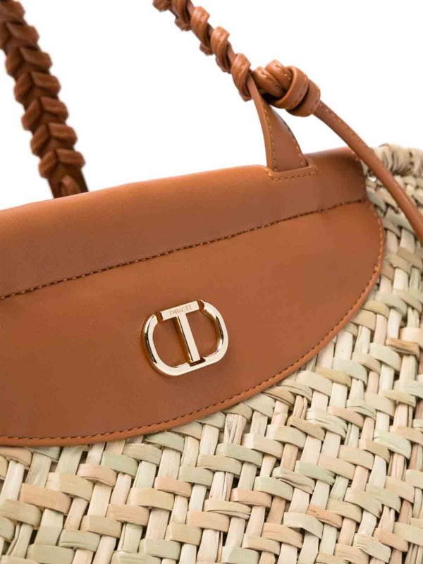 Borsa bicolore shop online: TWINSET