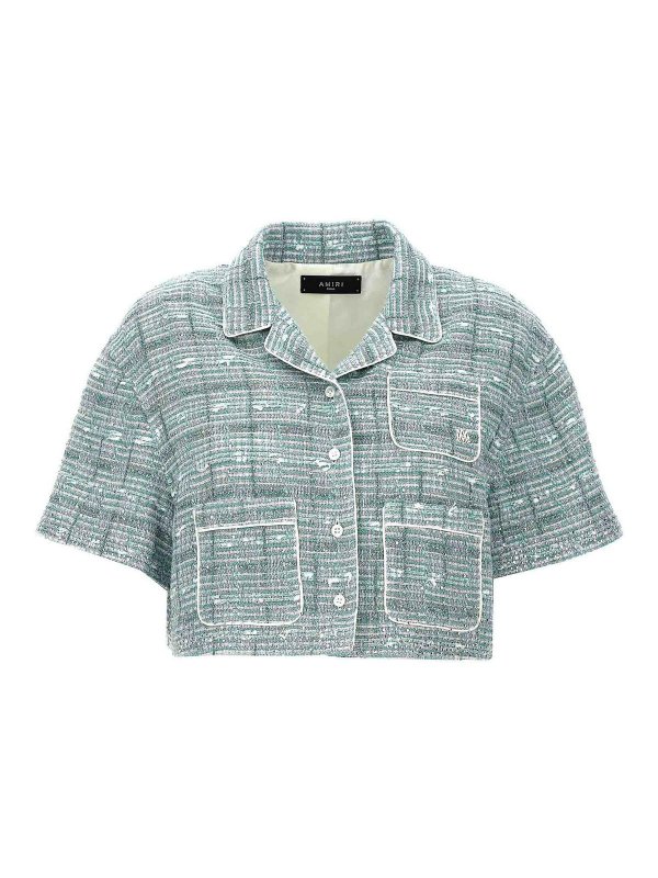 AMIRI: Hemden - Hemd - Grün