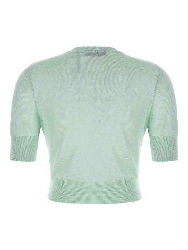 ANTONINO VALENTI: crew necks online - Leonora Carrington Crop Sweater