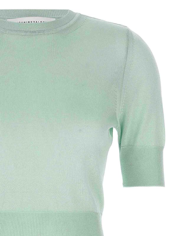 The Best Shops ANTONINO VALENTI: crew necks - Leonora Carrington Crop Sweater