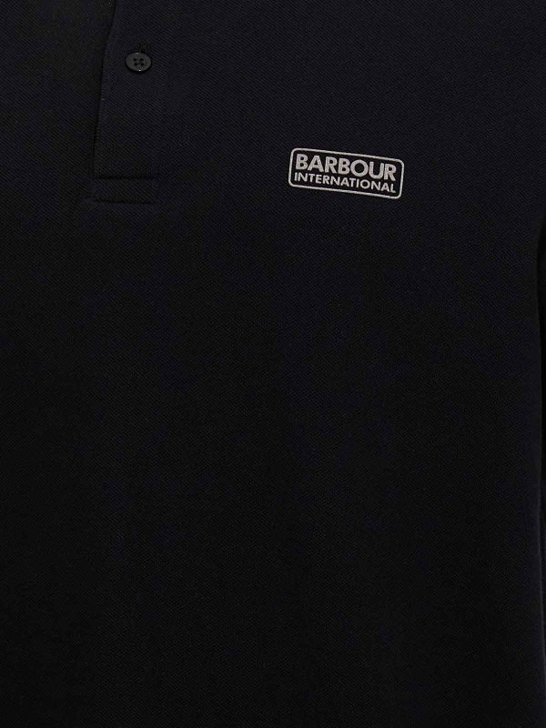 ポロシャツ - 黒 shop online: BARBOUR