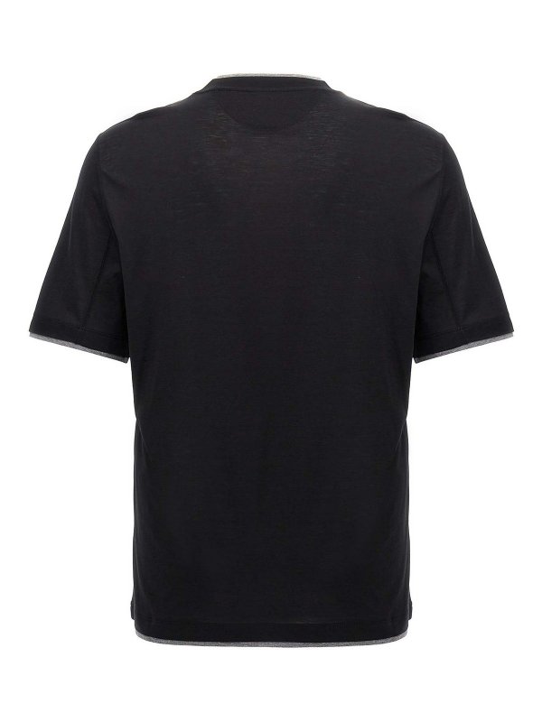 BRUNELLO CUCINELLI: Camisetas online - Camiseta - Negro