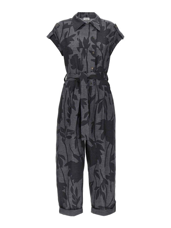 BRUNELLO CUCINELLI: Jumpsuits - Jumpsuit - Grau