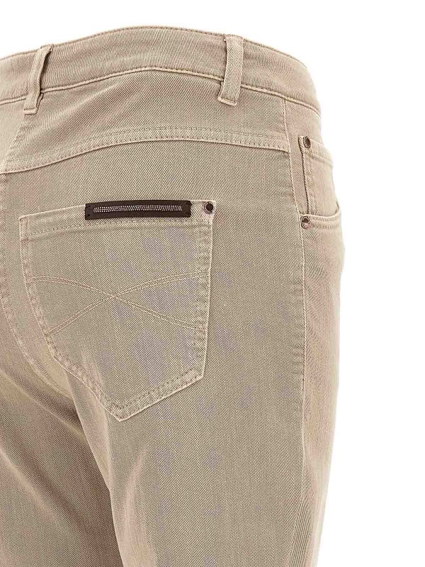 Garment-Dyed Jeans shop online: BRUNELLO CUCINELLI