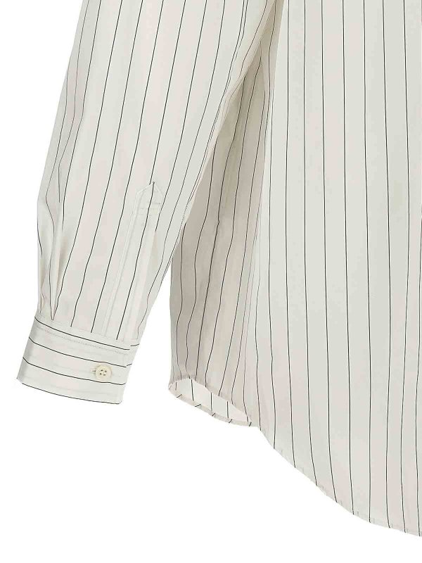 シャツ - 白 shop online: COMME DES GARCONS