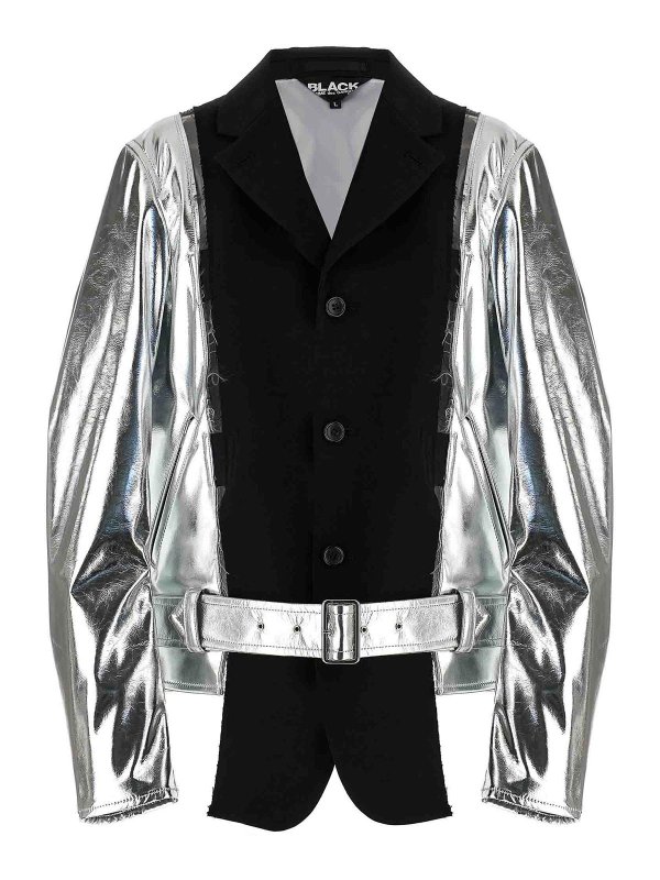 COMME DES GARCONS: casual jackets - Laminated Jacket