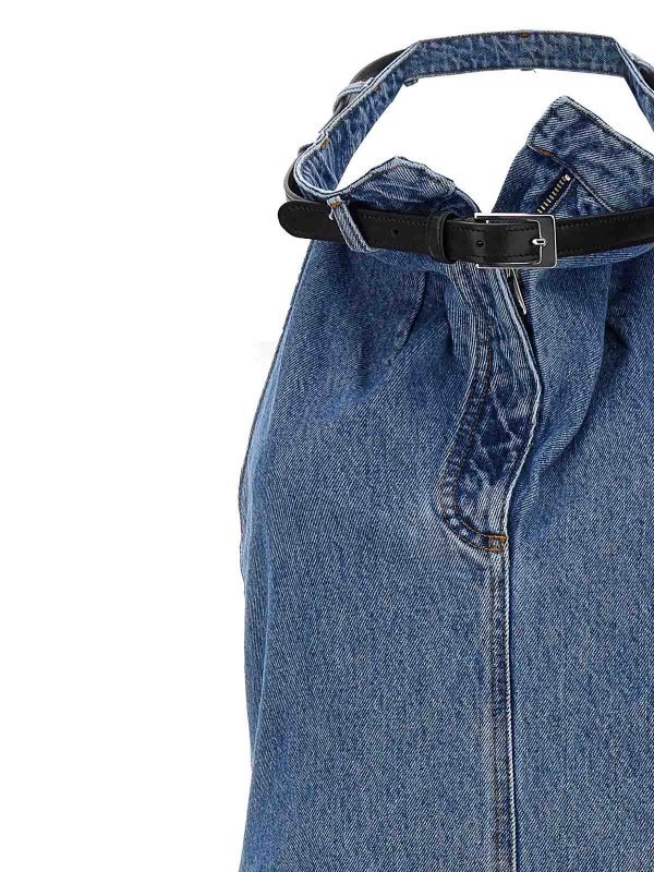 The Best Shops COPERNI: knee length dresses - Belt Halter Neck Dress