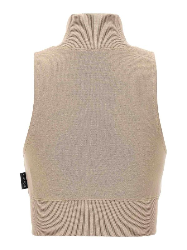 Courreges: ベスト online - ベスト - ベージュ