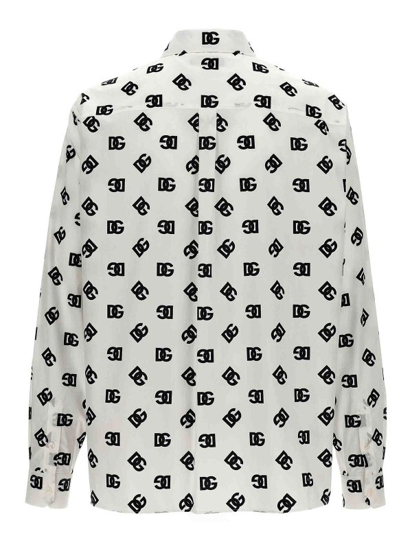 DOLCE & GABBANA: shirts online - All Over Logo Shirt