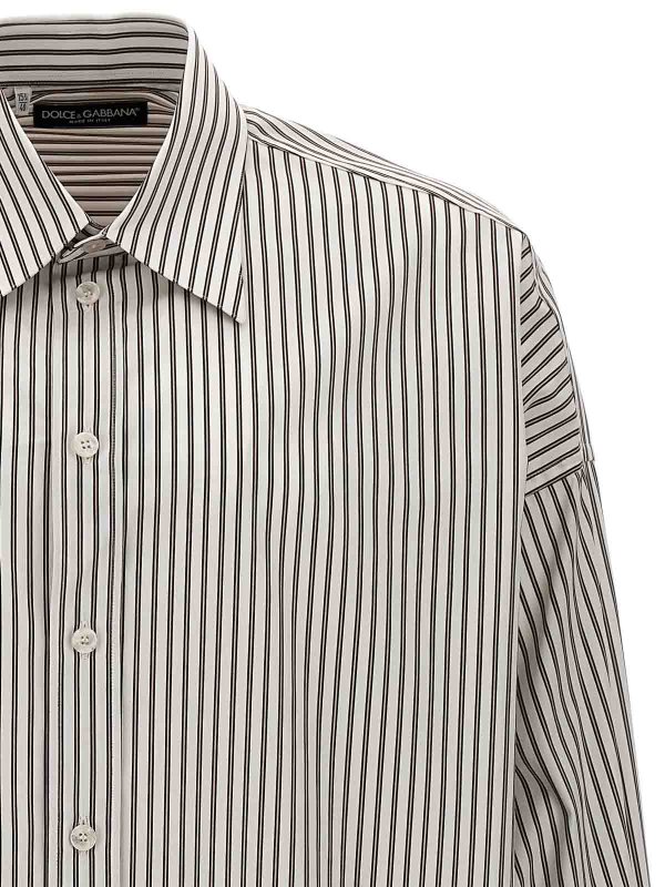 The Best Shops DOLCE & GABBANA: shirts - Striped Shirt