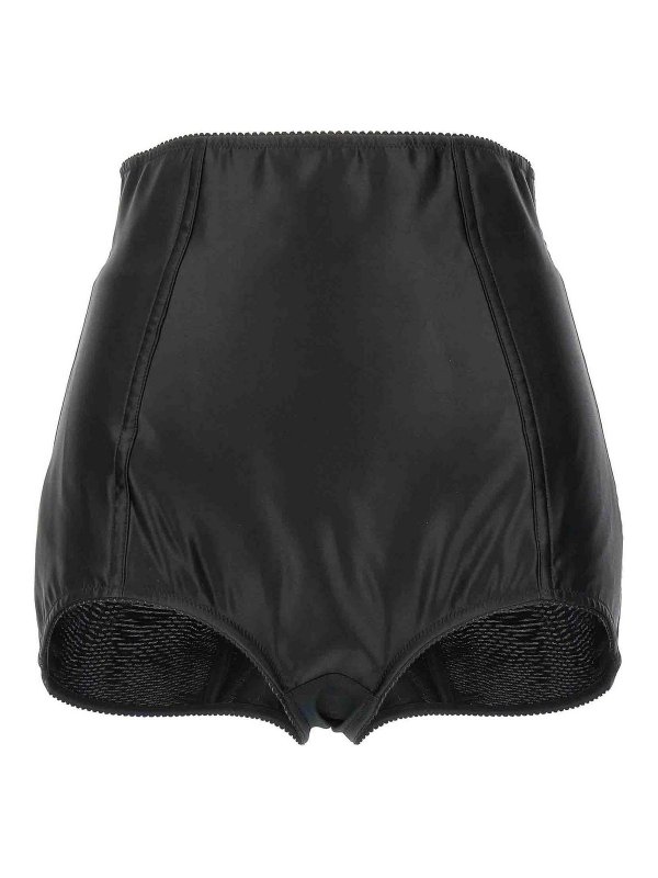DOLCE & GABBANA: Shorts - Jupe Midi - Noir