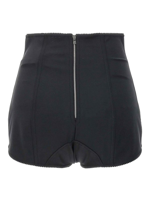 DOLCE & GABBANA: Shorts online - Jupe Midi - Noir
