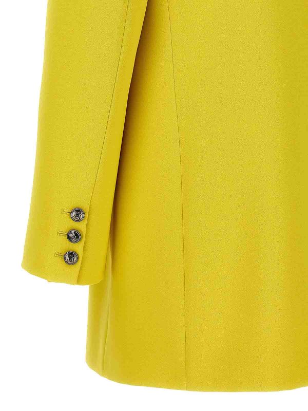 Logo Button Double-Breasted Blazer shop online: ELISABETTA FRANCHI