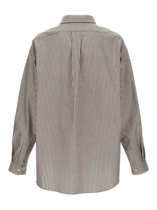 HED MAYNER: camicie online - Camicia Oxford gessata