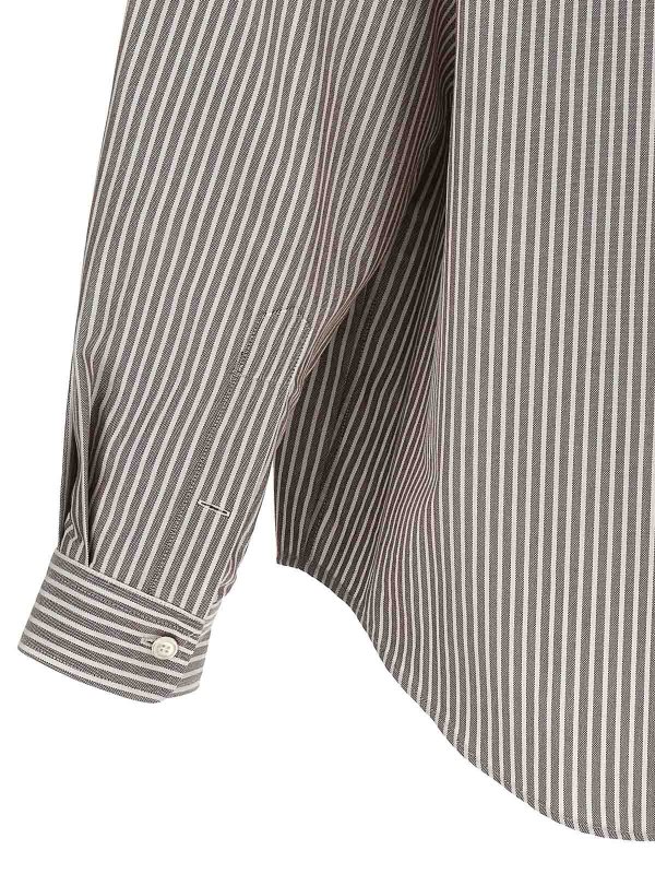 Camicia Oxford gessata shop online: HED MAYNER