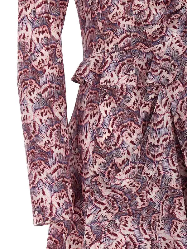 Knielanges Kleid - Bunt shop online: ISABEL MARANT