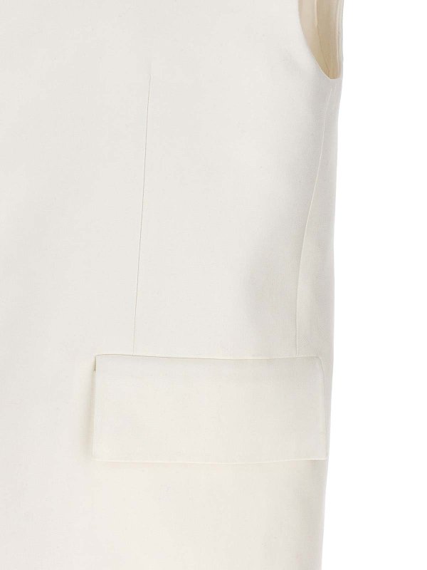 Weste - Weiß shop online: JIL SANDER