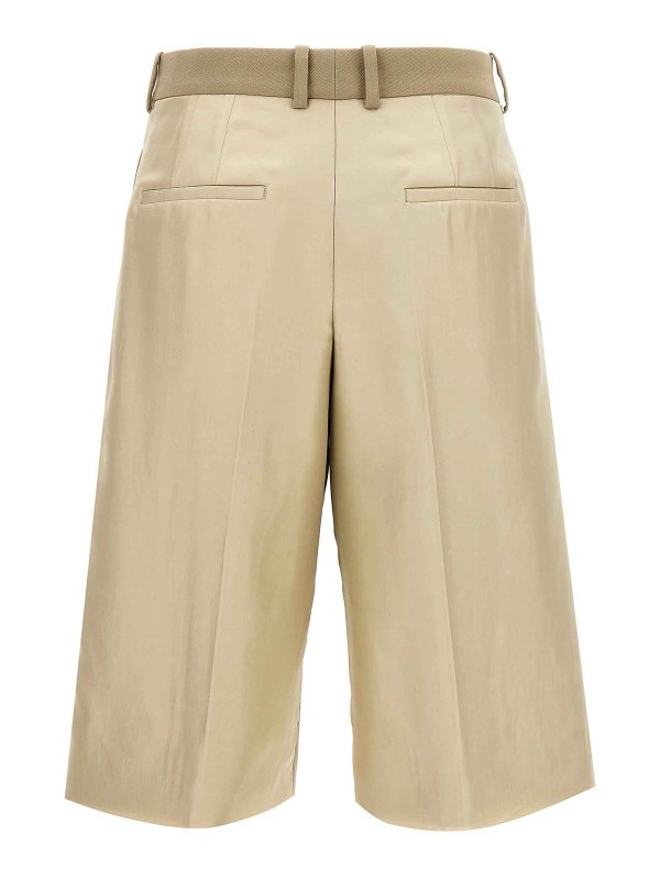 JIL SANDER: トラウザーショーツ online - ショートパンツ - ベージュ