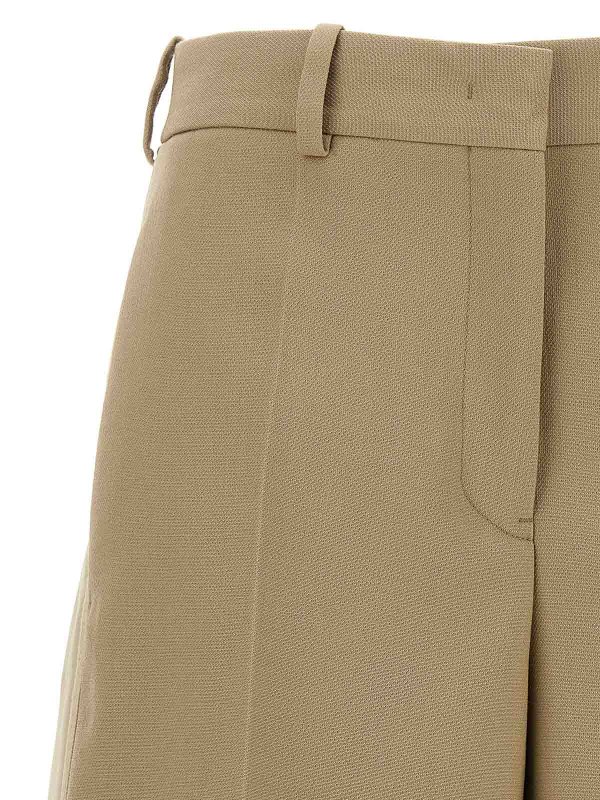 The Best Shops JIL SANDER: トラウザーショーツ - ショートパンツ - ベージュ