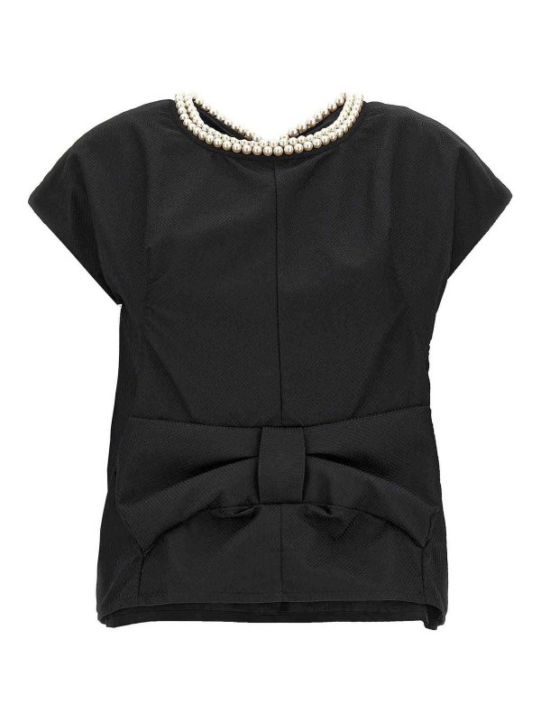 JUNYA WATANABE: Tops y camisetas sin mangas - Top - Negro