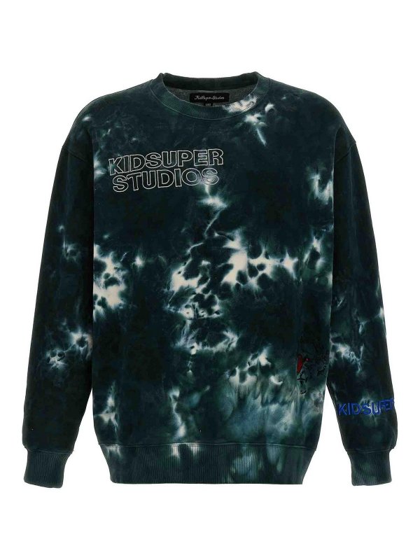 KIDSUPER: Sudaderas y suéteres - Sudadera - Verde